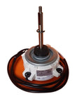 WZDK85-38G Brushless DC Fan Motor For Air Conditioning Units shown with wiring and mounting features.