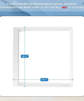 Bottom Crisper Pan Cover Replacement For Frigidaire Refrigerator Fits Only The Lowest Crisper Drawer This Replacement Part measures 16.5 inches square