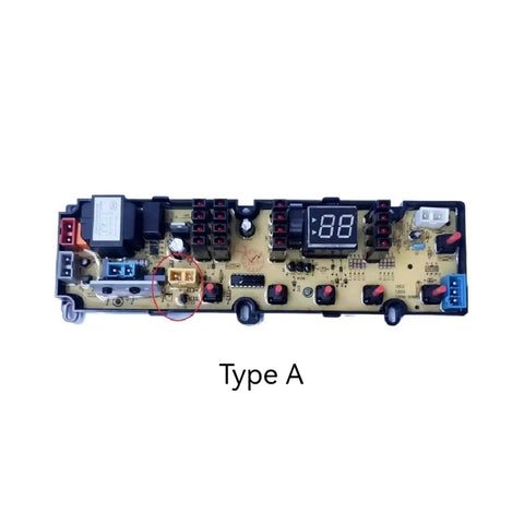 Heavy Duty Washing Machine Main Control PCBA Module With Integrated LED Display For XQB 8001 Series Repair. Upgrade Your Appliance With This Durable Circuit Board Featuring Clear Program Feedback And Stable Performance. Essential Replacement Part For