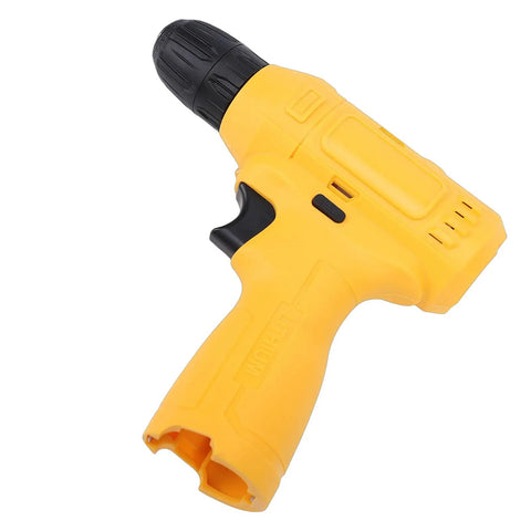 Pro Grade Cordless Drill Driver Set With 3 8 Inch Keyless Chuck And Rock Solid Battery Powered Tool Kit, yellow handheld drill