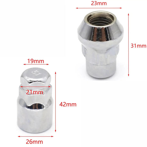 Get This Rad Lug Wheel Studs Kit That Slaps For Ford Escort Ranger And Puma Models To Secure Your Wheels With Heavy Duty Tapered Bolts That Look Awesome And Perform Like A Dream, 19mm steel