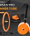 Two Pack Ultralight TPU Bike Inner Tubes 700C 18 32C Fits Road And Gravel Bikes With 65Mm Presta Valves Include Patch Kit