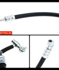 Power Steering Pressure Hose Line Assembly For Nissan Titan Armada Pathfinder Infiniti QX56 5.6L V8 with connectors and hose details
