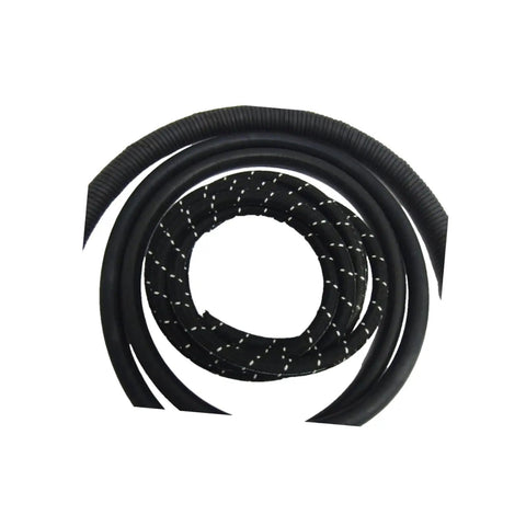 Partial Propane Conversion Kit For Universal Forklifts With 12V DC Hose Fittings And Regulator Hose Set in coiled arrangement