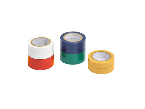 Totally Sick Electrical Tape With Badass Rubber Grip For Color Coded Wiring DIY Garage Grinds Auto Repair And Weekend Projects 10 Pack Of Super Durable Vinyl Rolls Half Inch Wide By Nearly Seven Yards