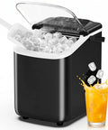 Dope Countertop Ice Maker With Built In Handle Lets You Score 9 Bullet Ice Cubes In 6 To 8 Minutes Up To 26 Lbs Per Day Auto Clean