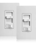Two Real Smooth Flicker Free Dimmer Switch For Leds And Cfl Bulbs Handles Zero Buzz Dimming At Every Level.