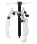 Heavy Duty Three Jaw Gear Puller Tool For Auto And Mechanical Work, adjustable 10-80 mm jaw spread, high carbon steel, side view