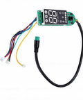 Electric Scooter Dashboard Circuit Board And Display Panel For MI4 Lite Upgrade Kit Replacement Control Board With Battery Level Display And No Fuss Install showing wiring and connectors