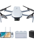 Atom 3 Axis Gimbal 4K GPS Drone Under 249g With Visual Tracking Dope Features 96 Minute Flight Time 6KM Transmission QuickShots