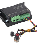 High Performance Three Phase BLDC Spindle Driver For CNC Machines 48 Volt 500 Watt DC Motor Controller with wiring view