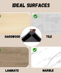16 Pack Anti Slip Rug Tape Double Sided Carpet Grip for Hardwood Floors and Tiles prevents slipping curling and bunching surfaces