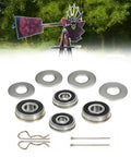 Windmill Bearing Repair Kit For Lawn Garden Eight Foot Yard Ornament Fan With One Half Inch ID By One And Three Eighths Inch OD