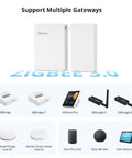 No Sweat Install Zigbee Smart Curtain Motor And Heavy Duty Electric Curtain Driver for multiple gateway compatibility and smart home automation