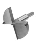 Bettomshin 90mm Forstner drill bit, tungsten carbide, gray for woodworking hinge bore holes