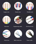 Various types of wire including copper, sheath, flexible cord, hard wire, engineering cable, aluminum wire, multi cores wire.