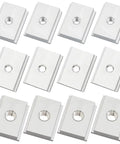 T Slot Nut Assortment Kit Featuring 30 Aluminum T Track Hardware Pieces In M5 M6 M8 Drop In Nuts Heavy Duty Fasteners For Tent Mounting