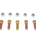 Hot Rodding Complete Wheel Studs Kit For 5 Lug Cars featuring 1/2 In-20 Thread, Fits Trailer Hubs With Heavy Duty Lug Nuts And Bolts For Ultimate Grip, 5 studs and nuts