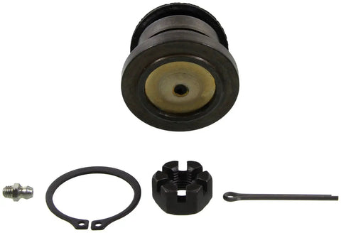 Front Upper Suspension Ball Joint for Toyota Tacoma 2005 to 2023, Heavy Duty Replacement for Stable Steering and Smooth Ride, Beefed Up Durability, Durable Construction, Easy Install Fit, Great for Off Road and Daily Driving. Upper ball joint with grease fitting, cotter pin, nut, and retaining ring.