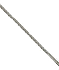 Carbide-Tipped Hammer Drill Bit Set With Peak Point Tip Three-Eighths Inch Diameter 12 Inch Overall Length 10 Inch Working Length