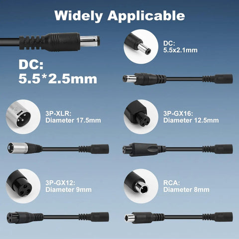 Replacement 29.4V 2A Electric Scooter Charger With Three Plug Options For 25.2V Lithium Battery E Bikes And Scooters Like Gotrax GKS GKS Pro GKS Plus SPX Mini Lil Cub Flash Nova Edge Glide Chrome Jetson Hiboy And More