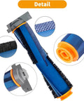 Replacement Parts Kit For Robotic Vacuum Cleaner Compatible With AV2501AE RV2502AE AV2501S AV2511AE RV2610WA featuring main roller brush details