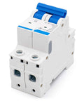 Miniature Circuit Breaker 2 Pole 32A MCB C Type Trip 6000A Breaking Capacity DIN Rail Mount for electrical distribution