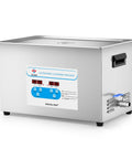 30L Ultrasonic Cleaner with 40kHz Heating, Digital Controls, and Heavy Duty Tank for Jewelry Cleaning and Carburetor Parts