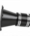 Easy Swap 2.5 Inch Magnetic Dust Collector Connector With Rubber Cuff For Woodworking Tools Quick Hose Adapter Rapid Connection Vaccum System, black hose adapter.