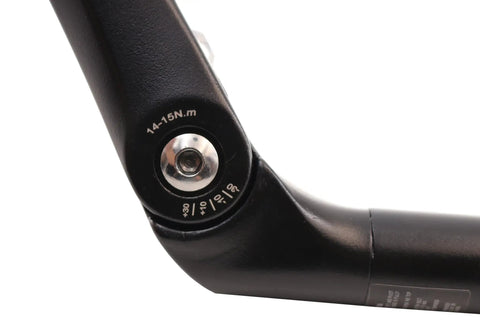 Close-up of Dope Adjustable Quill Stem for MTB and Road Bikes, showing 0 to 90 degree adjustment and Alloy 6061 build.