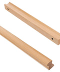 Solid Wood Cabinet Handles Set Of 2 For Drawers Wardrobe Doors And Kitchen Cupboards Built To Last Furniture Hardware With 192mm Center To Center