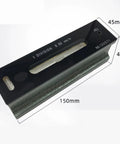 Precision Ground Bar Spirit Level Built Different For Bullseye Accuracy And Rapid Bubble Settling On Any Flat Plane During Demanding Job Sites And Weekend Shop Sessions, compact with adjustable reading scale.