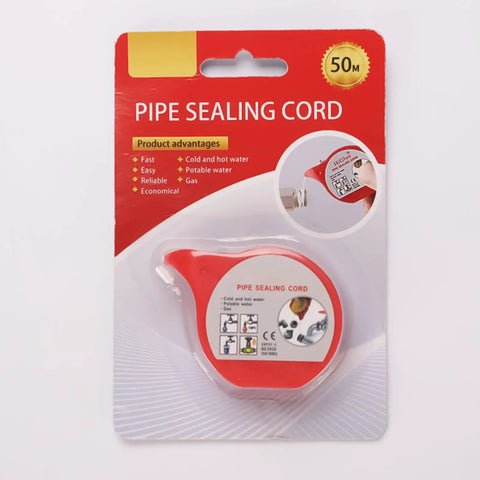 Pro Grade High Temp Pipe Repair Tape for Fast Sealing and No Leak Prevention, hose repair cord with packaging, 50m length