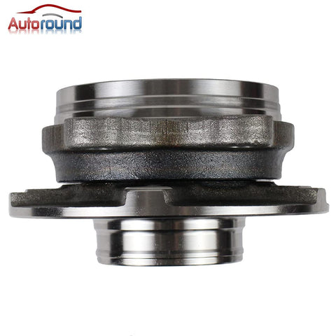 Side view of Front And Rear Wheel Bearing And Hub Assembly Set For A4 A5 A6 A7 Quattro Allroad 2008 To 2015 Fits AWD Models 2 Pack Heavy Duty Bearings For Smooth Ride Quiet Operation And Easy Installation