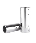 Stainless Steel 316 Straight Pipe Fitting Connectors For 32mm One And Quarter Inch Tubing Boat Hardware 2 Pack Easy Install No Fuss Tube Coupling Saltwater Ready To Go