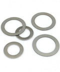 Must Have Ultra Thin Stainless Steel Washer Set For M3 M4 M5 M6 M8 All 304 A2 Grade Flat Shims Gaskets Assortment Kit 0.10 0.20 0.30 Millimeter 1200 Pieces, 304 stainless flat washers