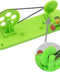 Kids Electrical Science Kit For Simple Traffic Light Electromagnet Experiments Learn Circuit Basics In Series And Parallel motor close-up