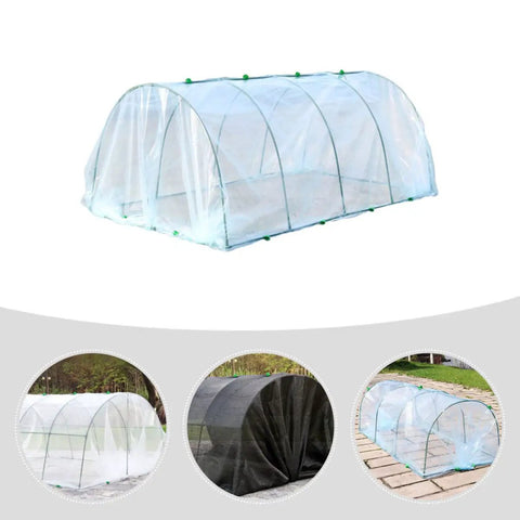 Flower Greenhouse Plant Cover Bracket Set Plastic Greenhouse For Outdoor Veggies And Flowers Great For Gardens Terraces And Backyards Portable Plant Shelter With Easy Setup And Insulated Climate Control