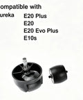Front Wheel Caster Assembly For E20 E20 Plus EVO Plus E10s Robot Vacuum Smooth Swivel Snap In Replacement No Tools Needed