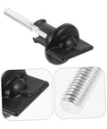 Replacement Spare Tire Hold Down Bolt For Pickup Trucks, Tire Carrier And Trailer Accessories, showing steel construction and retainer clamp