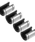 Open Type Linear Ball Bearings LM16UUOP 16mm Bore, 28mm Outer Diameter, 37mm Length, 4 Pieces for CNC Machines and 3D Printers