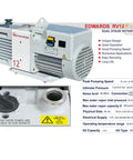 12 RV12 Rotary Vane Dual Stage Mechanical Vacuum Pump With Mode Selector And Two Position Gas Ballast, detailed view