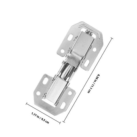 Heavy Duty Hydraulic Soft Close Cabinet Hinges With Rock Solid Buffer Dampers Crafted From Quality Cold Rolled Steel, 4.5 cm size.