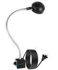 Ultra Bright 2000 Lumen LED Magnetic Work Light with 20 Inch Flexible Gooseneck and Built Tough Magnet Base, plug visible