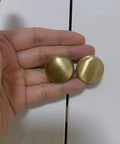Gold Cabinet Knobs Set 12 Pack Round Drawer Pulls With Screws For Kitchen Cabinets Bedroom Furniture Cupboards Desks And Dressers Durable Hardware Upgrade Easy Install With Modern Gold Finish Upgrade Your Look, 28 mm