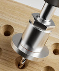 Adjustable Quick Change Countersink Drill Bit Set For Woodworking And DIY Projects 8mm Round Shank in use on wood surface