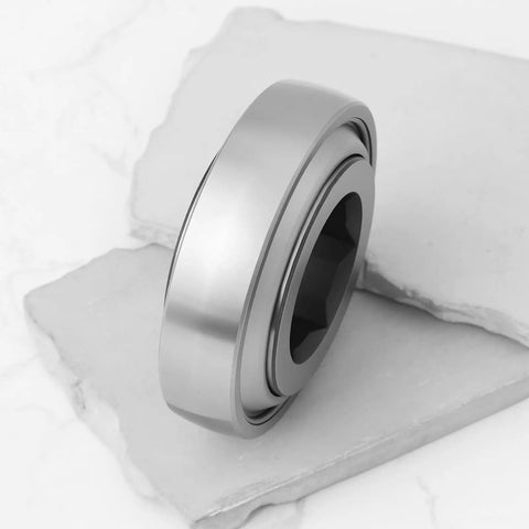 Tough As Nails Rock Solid Hex Bearing 210RRB6 one inch half x ninety millimeter heavy duty replacement for John Deere, silver bearing design.