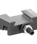 Heavy Duty High Carbon Steel Quick Change Tool Post Holder For Cnc Lathe close-up view showing mounting details and precision design.