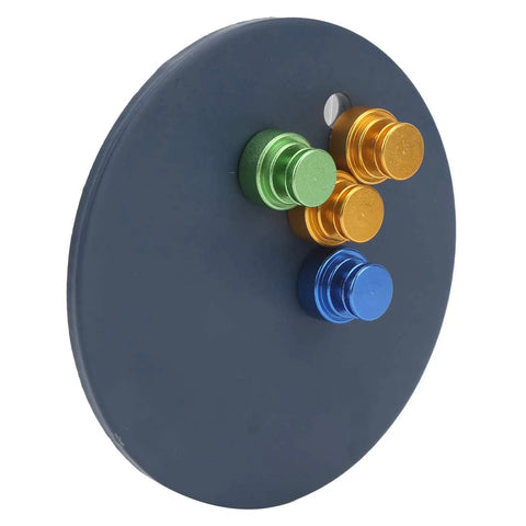 Magnetic Welding Bracket Soldering Holder Kit for DIY PCB Fixes Adjustable Pins on magnetic base with colorful knobs