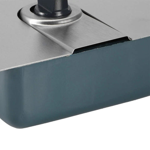 Close-up of Glass Door Hinge Closer with Hydraulic Floor Spring, showcasing the steel floor spring hinge detail